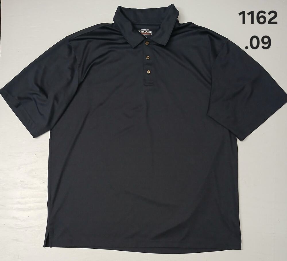 Kirkland Signature (2XL) Black DriFit Performance Polo Shirt